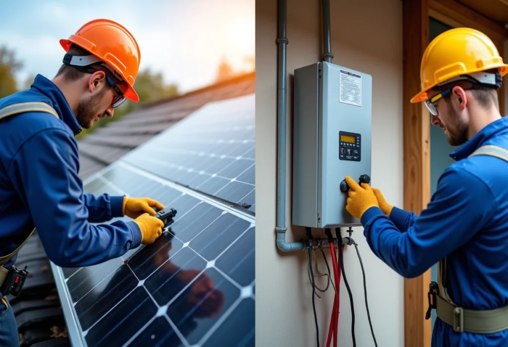 installation du micro-onduleur